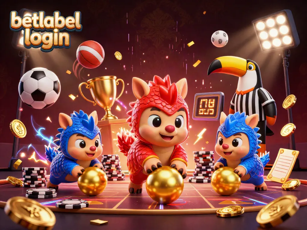 Experience the thrill of betlabel login with rival pangolins amid action-packed casino elements.